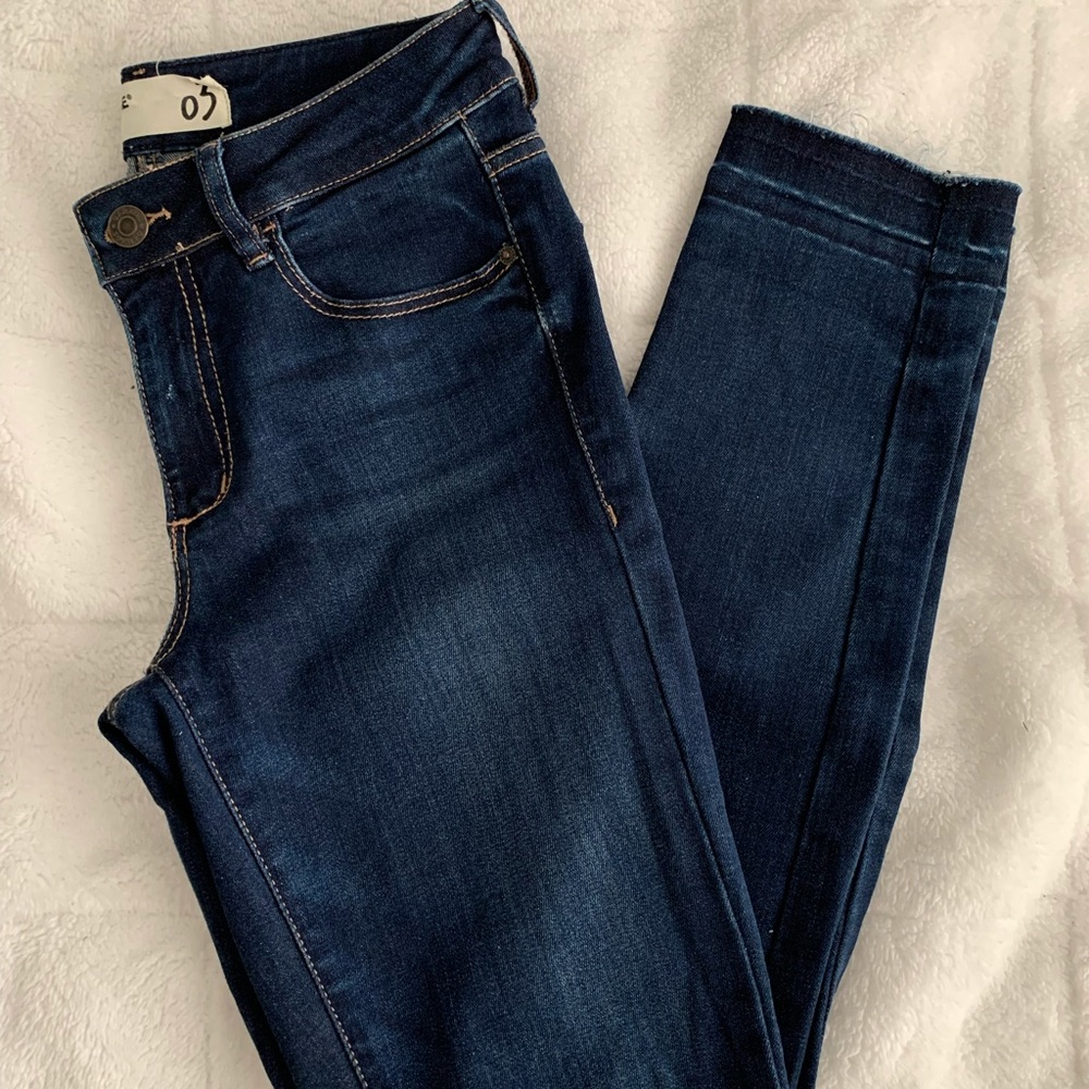 GARAGE HIGH WAISTED SKINNY JEANS